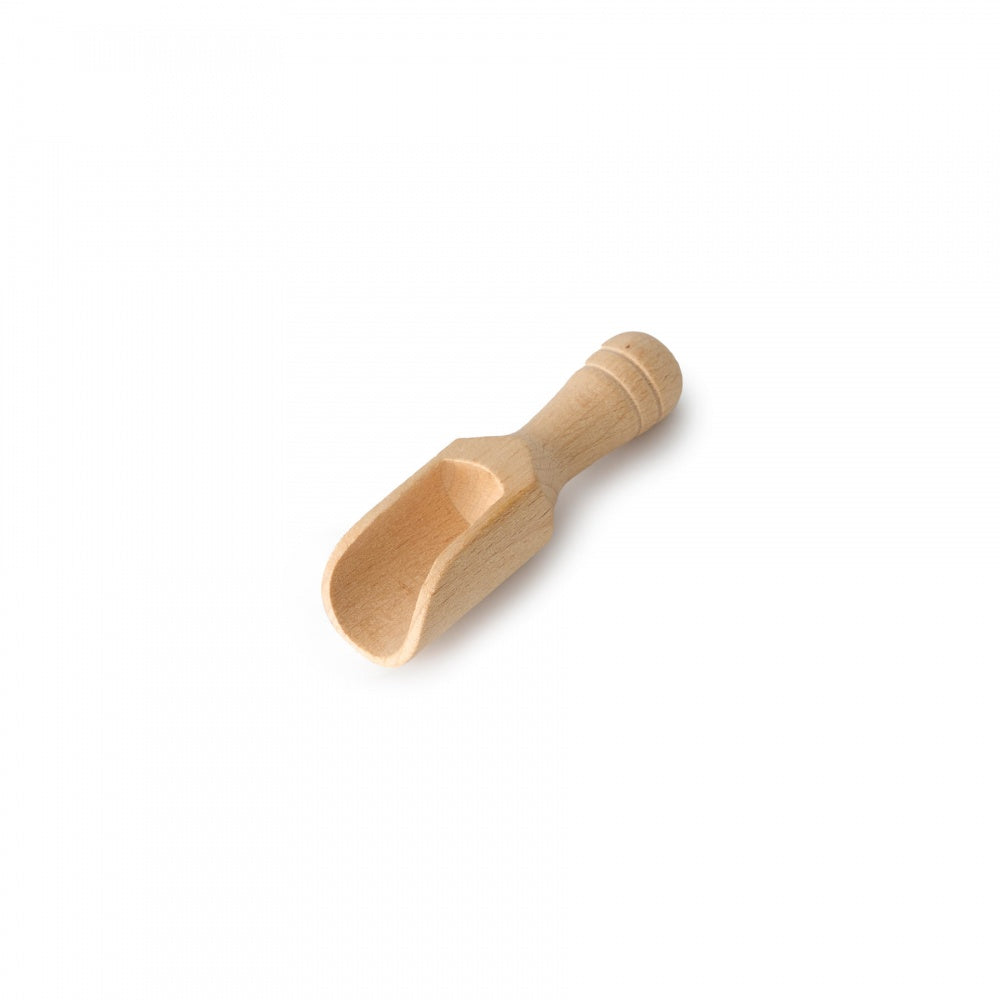 Mini wooden scoop