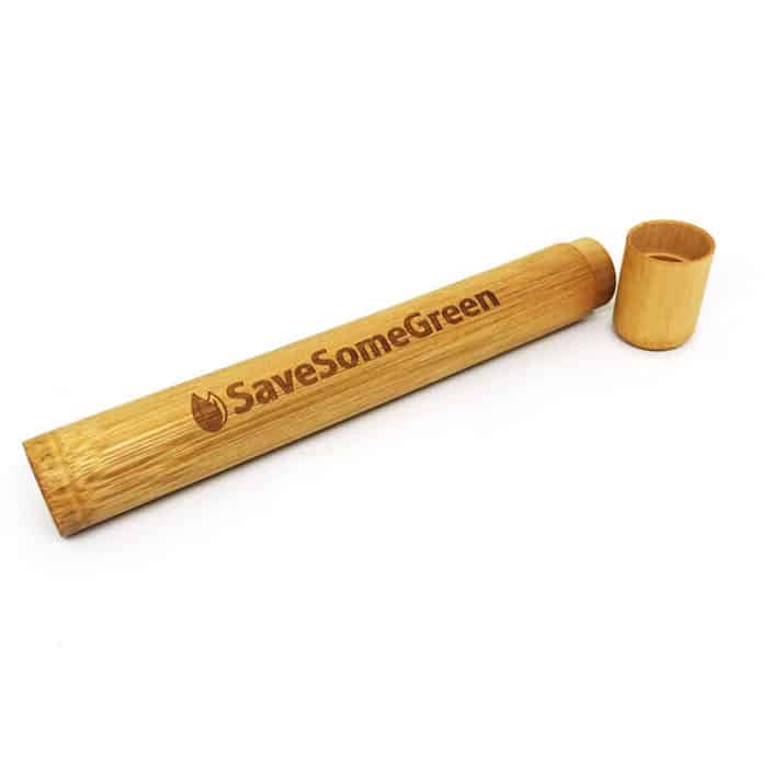 Bamboo Toothbrush Holder