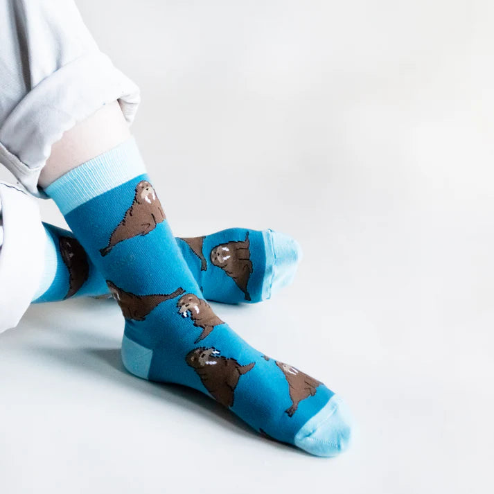 Barekind Socks Adult 4-7 Walrus