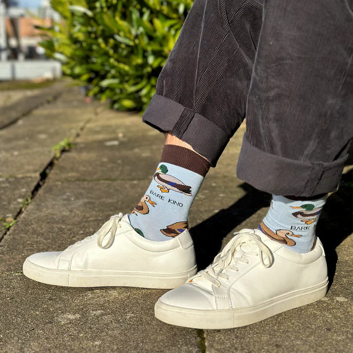 Barekind Socks Adult 7-11 Ducks