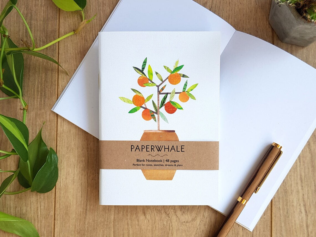 Orange Tree Notebook