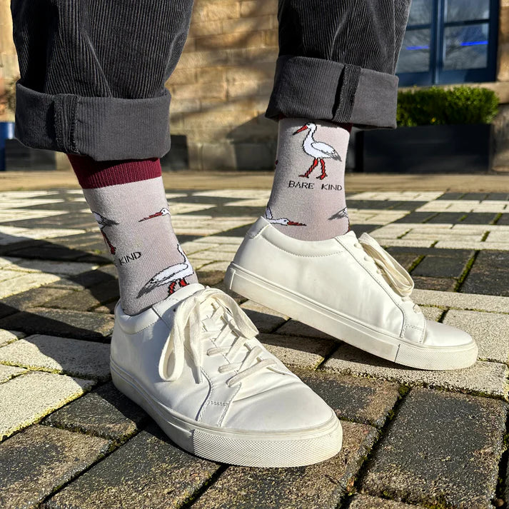 Barekind Socks Adult 4-7 Storks