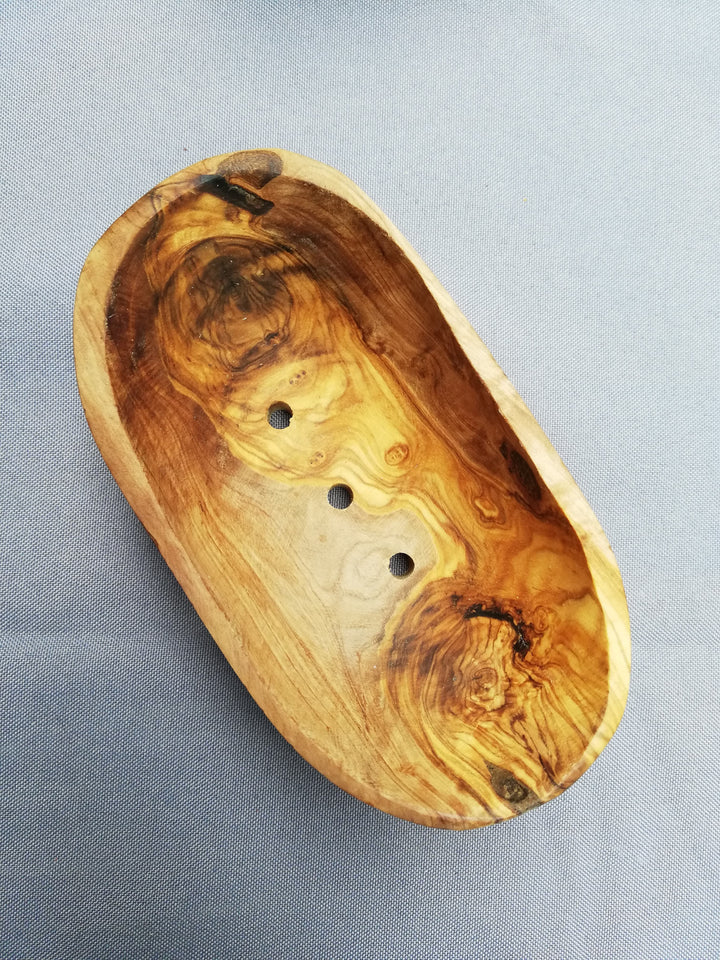 Olive Wood Soap Dish