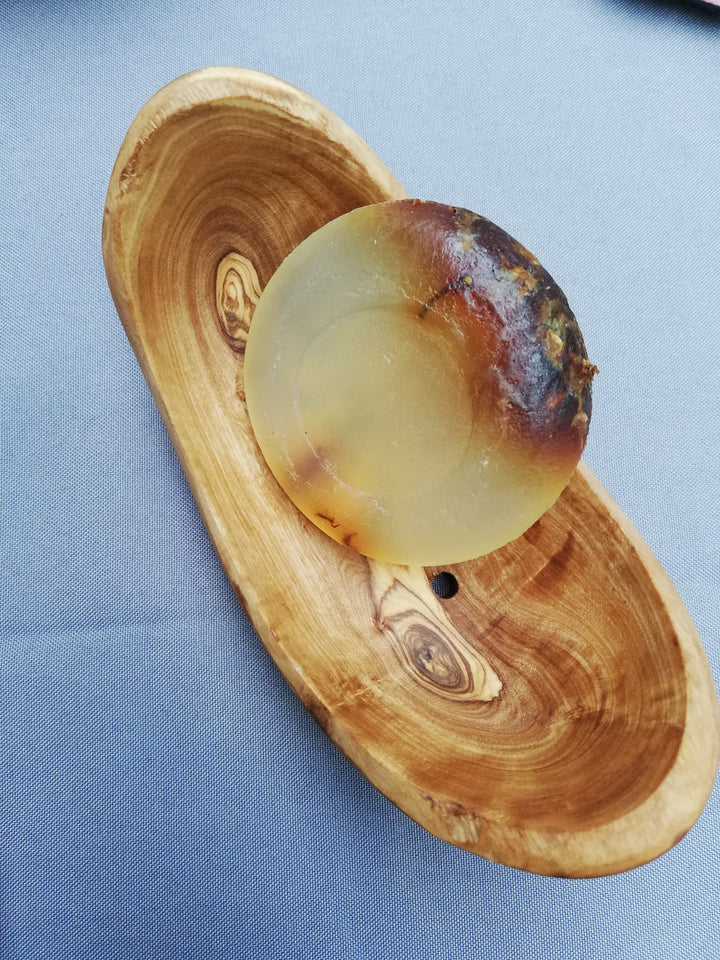 Olive Wood Soap Dish