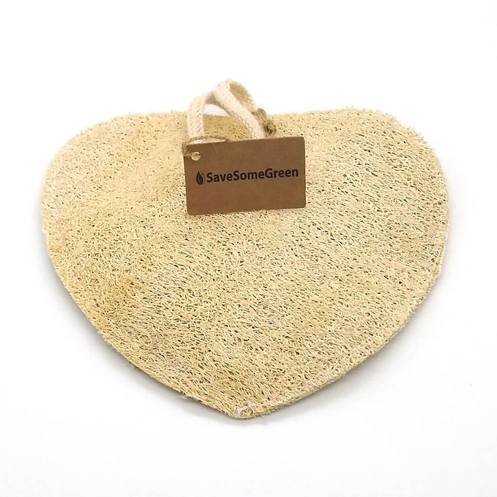 Heart Shaped Loofah Scrubby