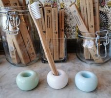 Brushd  Ceramic Toothbrush Holder